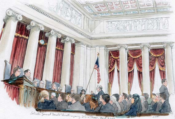 Solicitor General Donald Verrilli argues immigration case