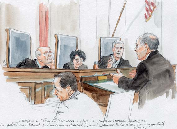 Argument analysis: Justices leaning toward a ruling for Trinity ...