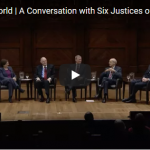 Six justices at Harvard Law School