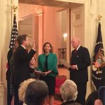 Kavanaugh strikes conciliatory tone at White House ceremonial oath