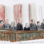 A “view” from the courtroom: Back to the bench for Justice Ginsburg