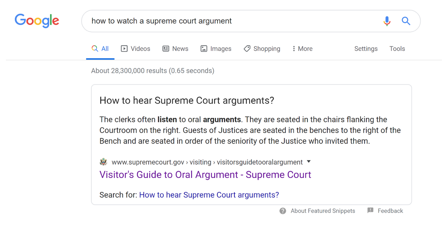 The US Supreme Court Doesn't Understand the Internet