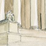 Justices to consider whether litigation should move forward in trial court while appellate courts review obligation to arbitrate