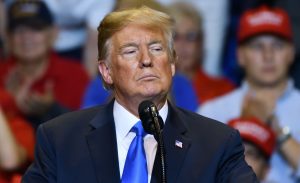 Wilkes-barre,,Pa,-,August,2,,2018:,President,Donald,Trump,With