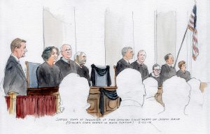 SC160222 Justices standing