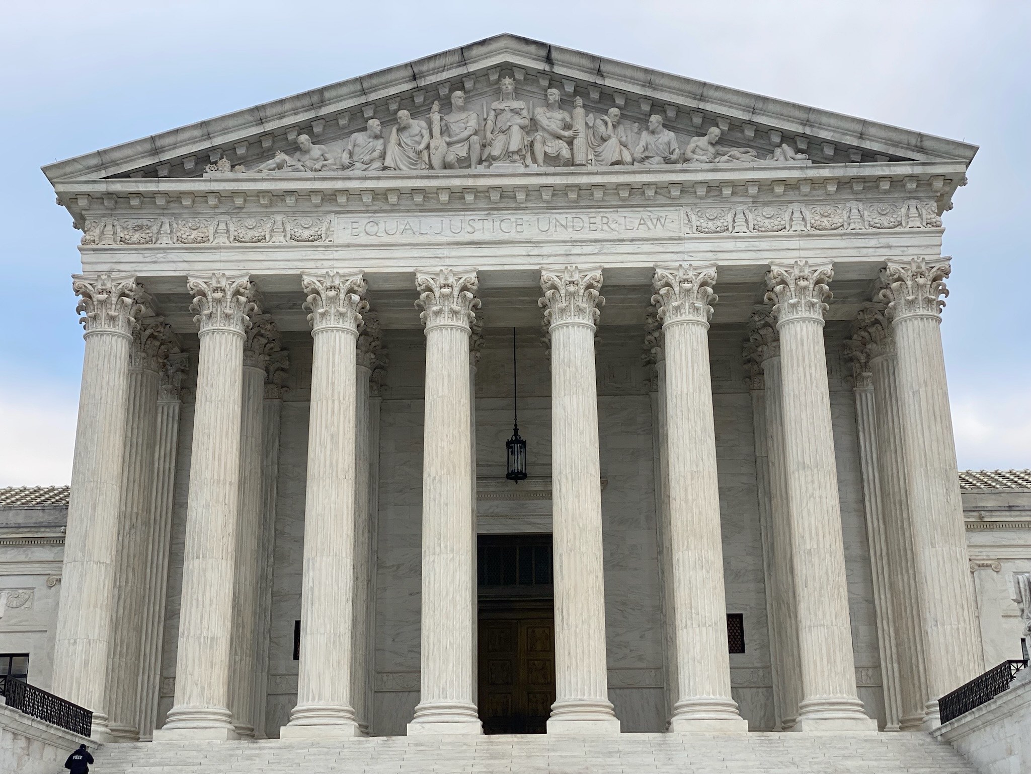 front view of supreme court building