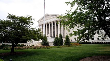 Exterior of the Supreme Court building