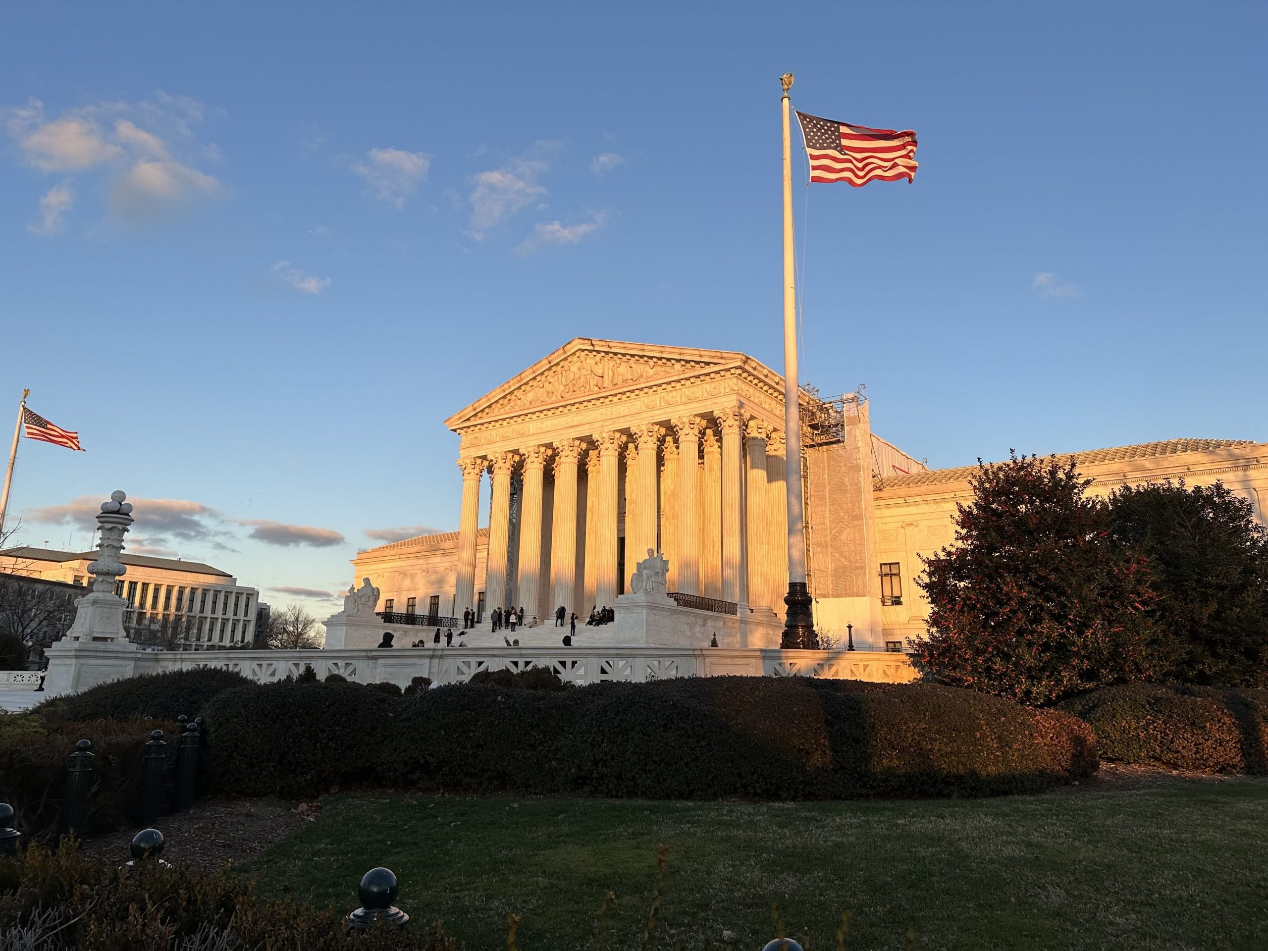 the Supreme Court building