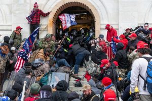Washington,,Dc,-,January,6,,2021:,Rioters,Clash,With,Police