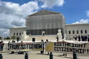 No clear decision emerges from arguments on judges’ power to block Trump’s birthright citizenship order