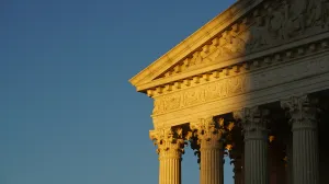 The dissent that broke a justice