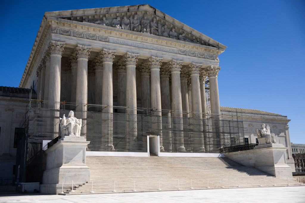 The US Supreme Court is seen in Washington, DC, March 2, 2025.