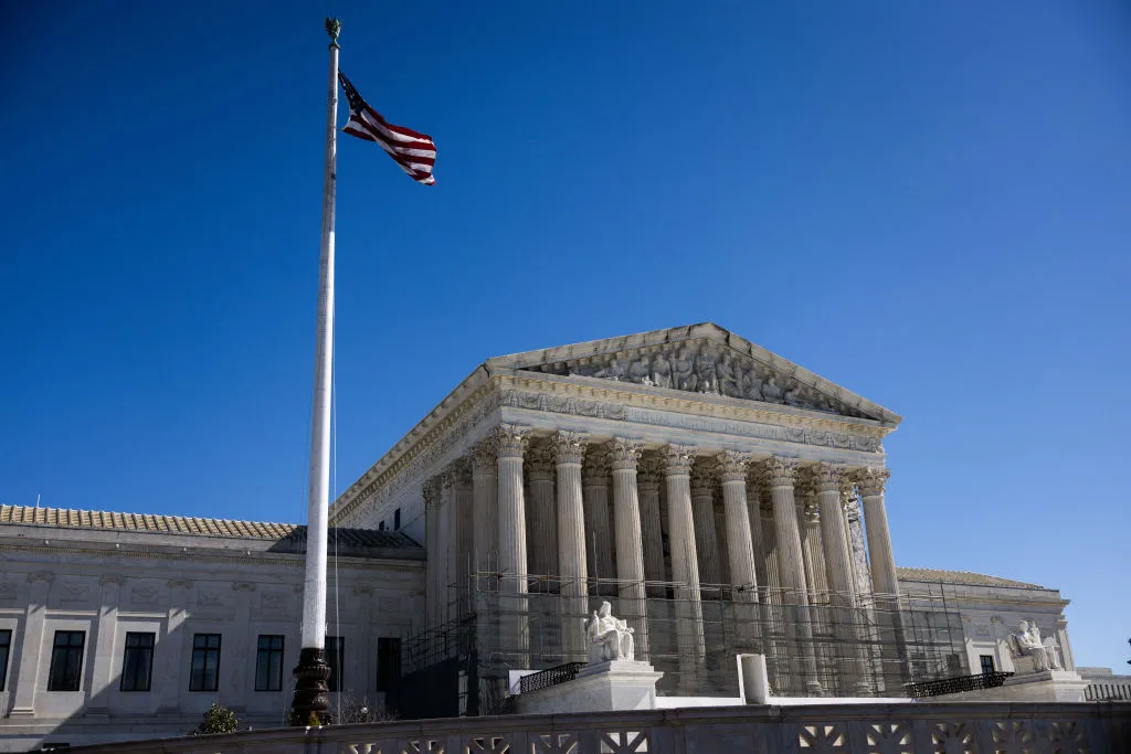 The US Supreme Court is seen in Washington, DC, March 2, 2025.