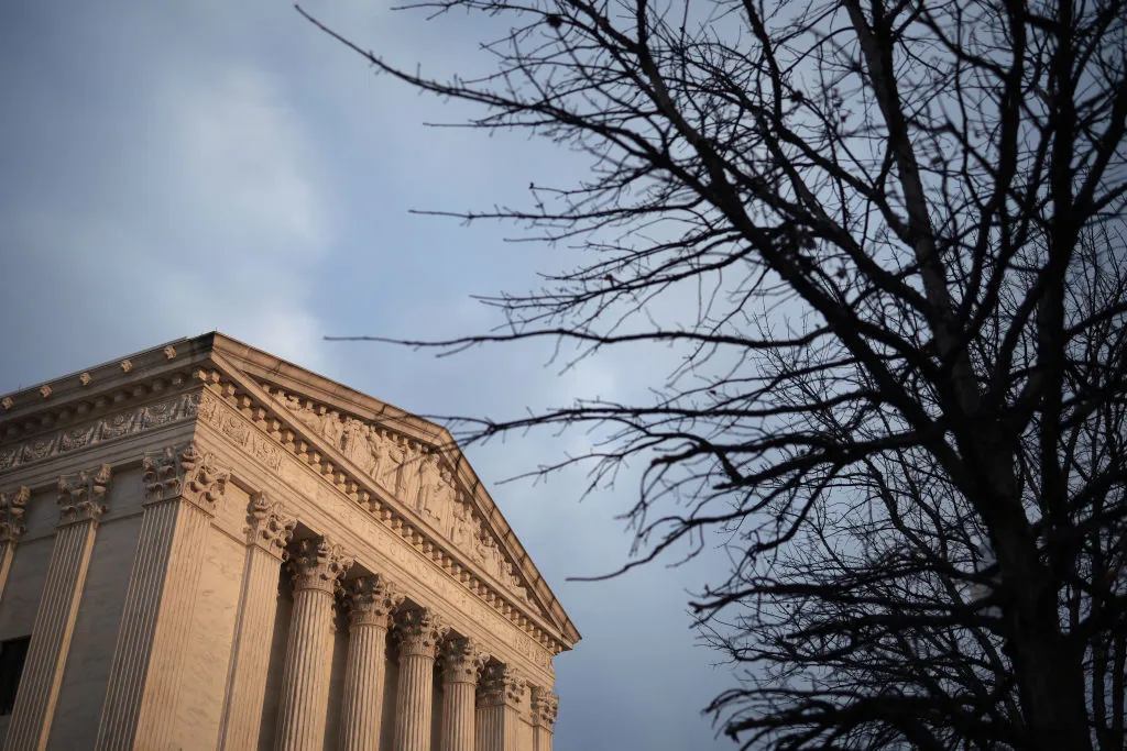 The U.S. Supreme Court is shown March 17, 2025 in Washington, DC.