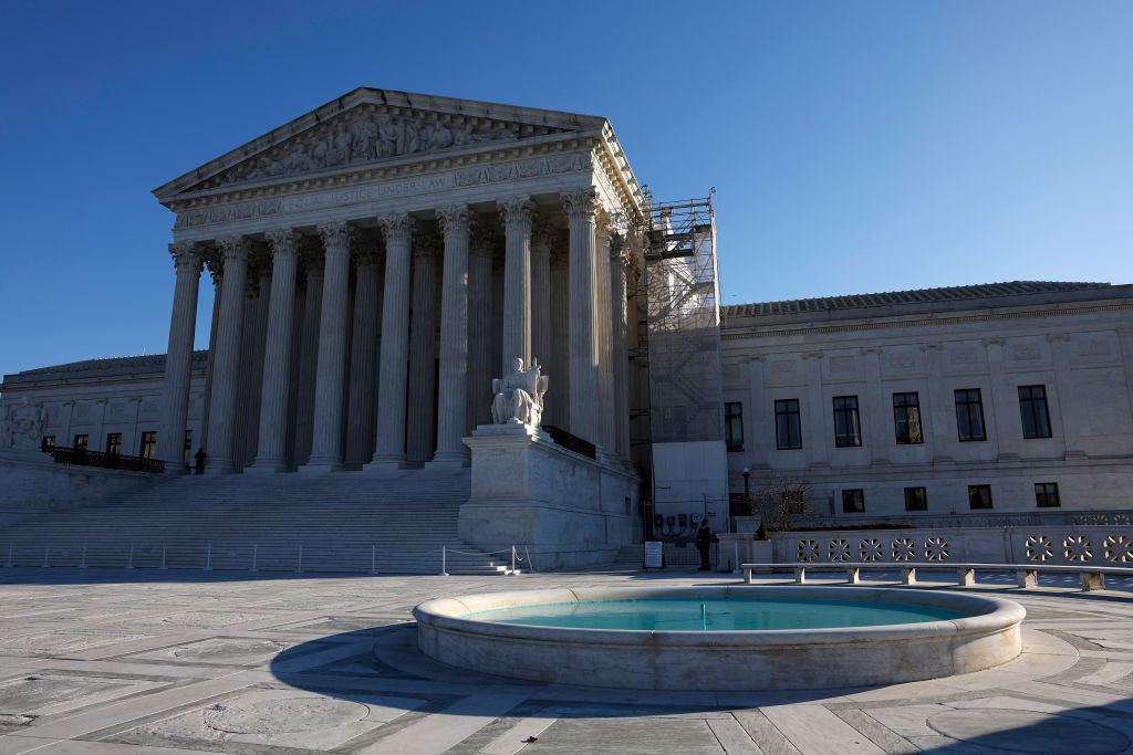 The U.S. Supreme Court Building is seen on December 03, 2024 in Washington, D.C.