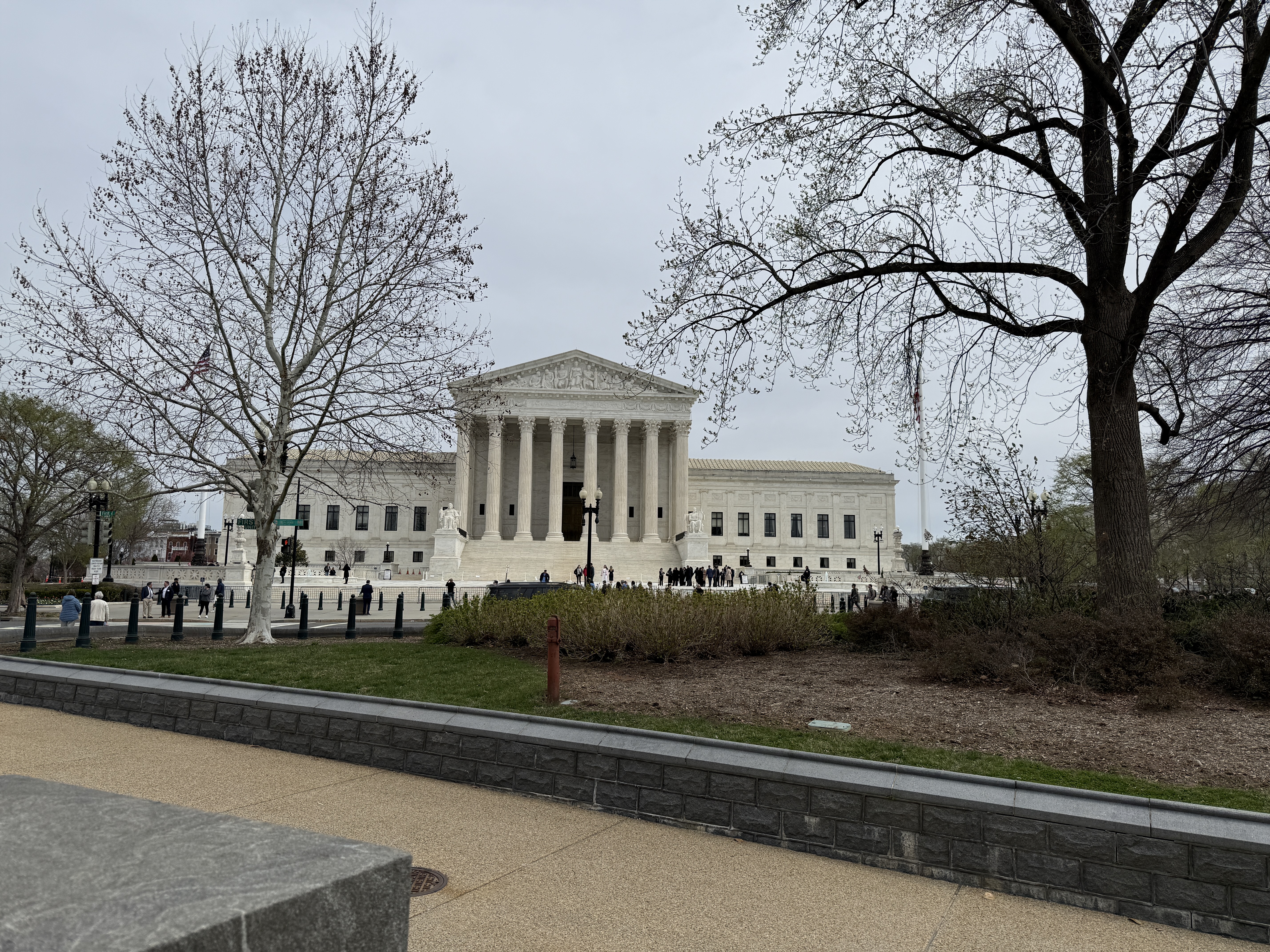 The Supreme Court Building is pictured on March 25, 2026.